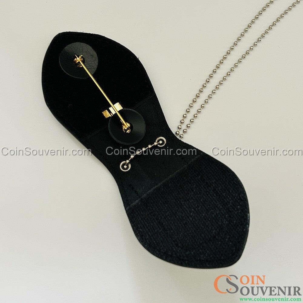 USCG U.S. Coast Guard Officer Badge Museum Quality *Safety Pin Back*