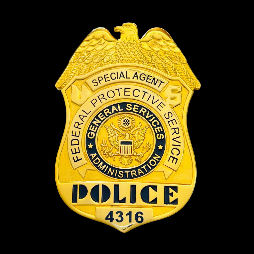 US FPS Special Agent Police Badge #4316