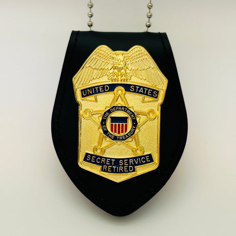 RETIRED USSS U.S. Treasury Secret Service Badge Retirement Gift