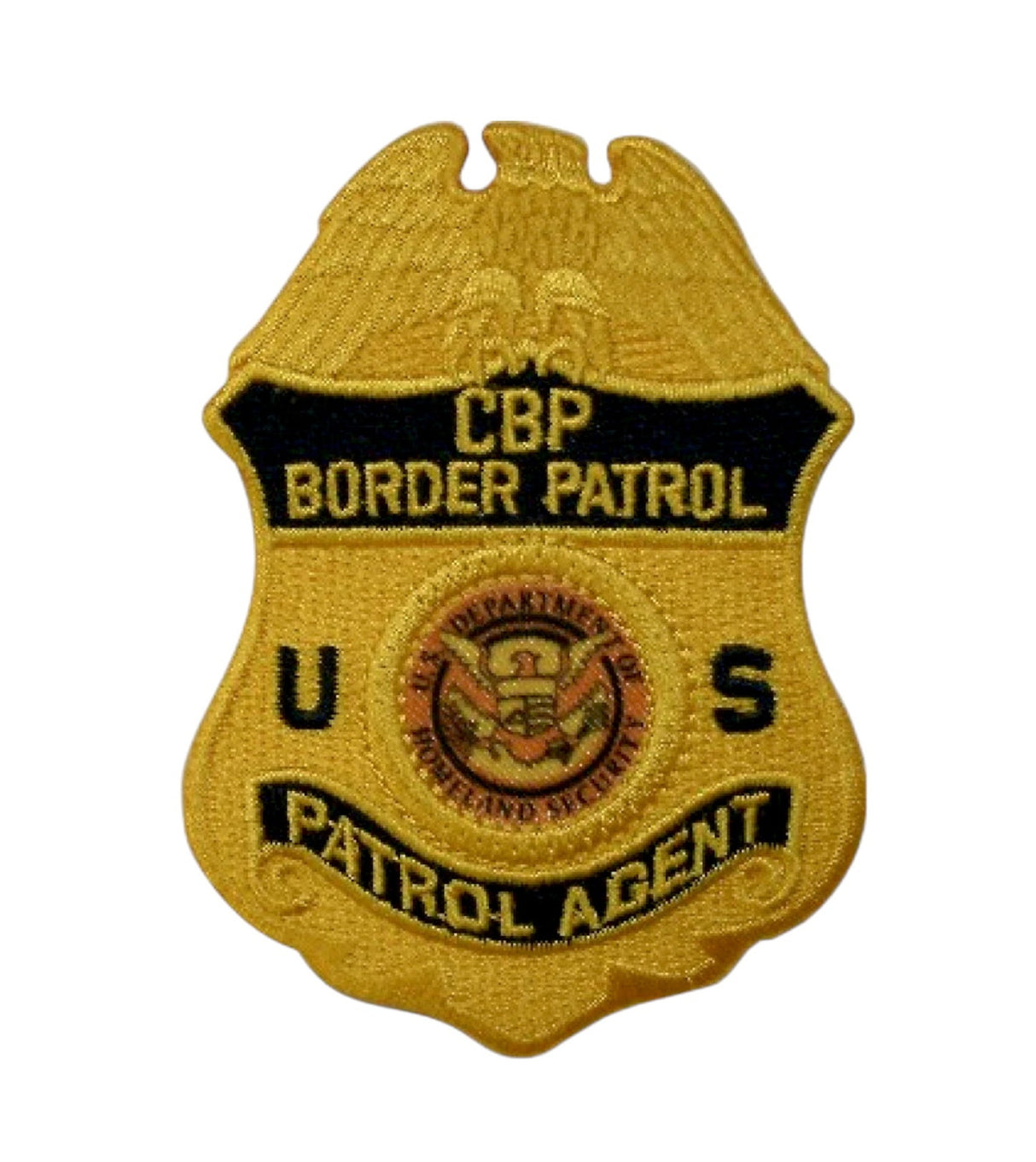 US CBP Border Patrol Agent Badge Embroidered Patch