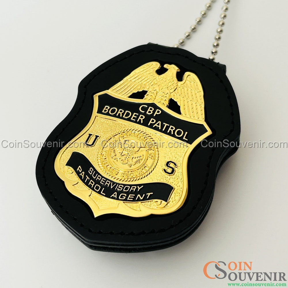 USBP-Abzeichen für leitende Streifenpolizisten der US-amerikanischen Grenzpolizei (CBP)
