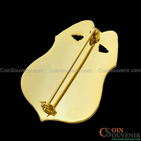 U.S. Customs Treasury Customs Officer Badge MUSEUM QUALITY