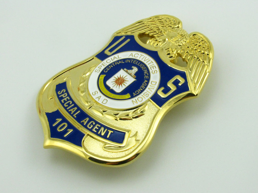 5 CIA U.S. Central Intelligence Agency Badges Set