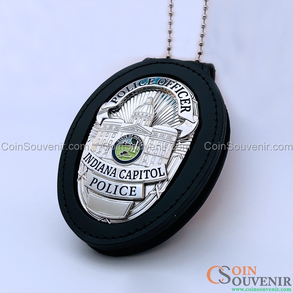 US ISP Indiana State Police Capitol Police Officer Badge