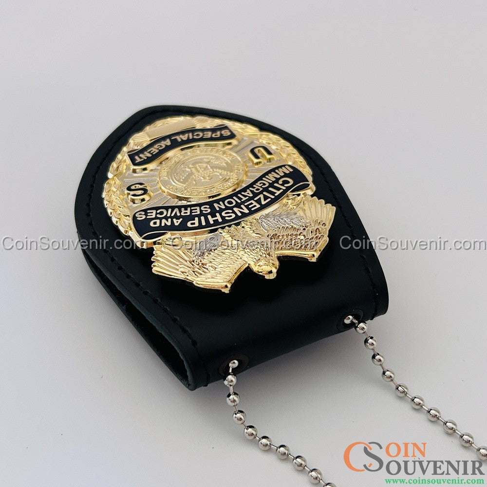 USCIS Citizenship and Immigration Services Special Agent Badge Museum Quality