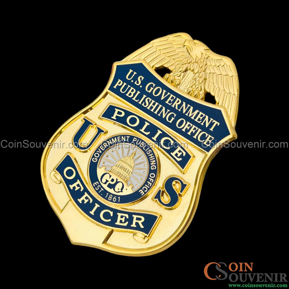 US GPO Officer Government Publishing Office Police Badge