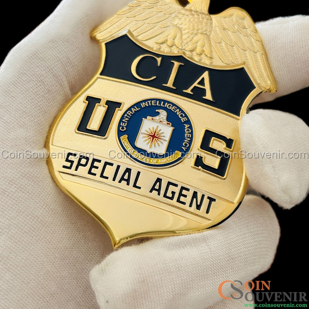 US CIA Special Agent Badge Customizable Number