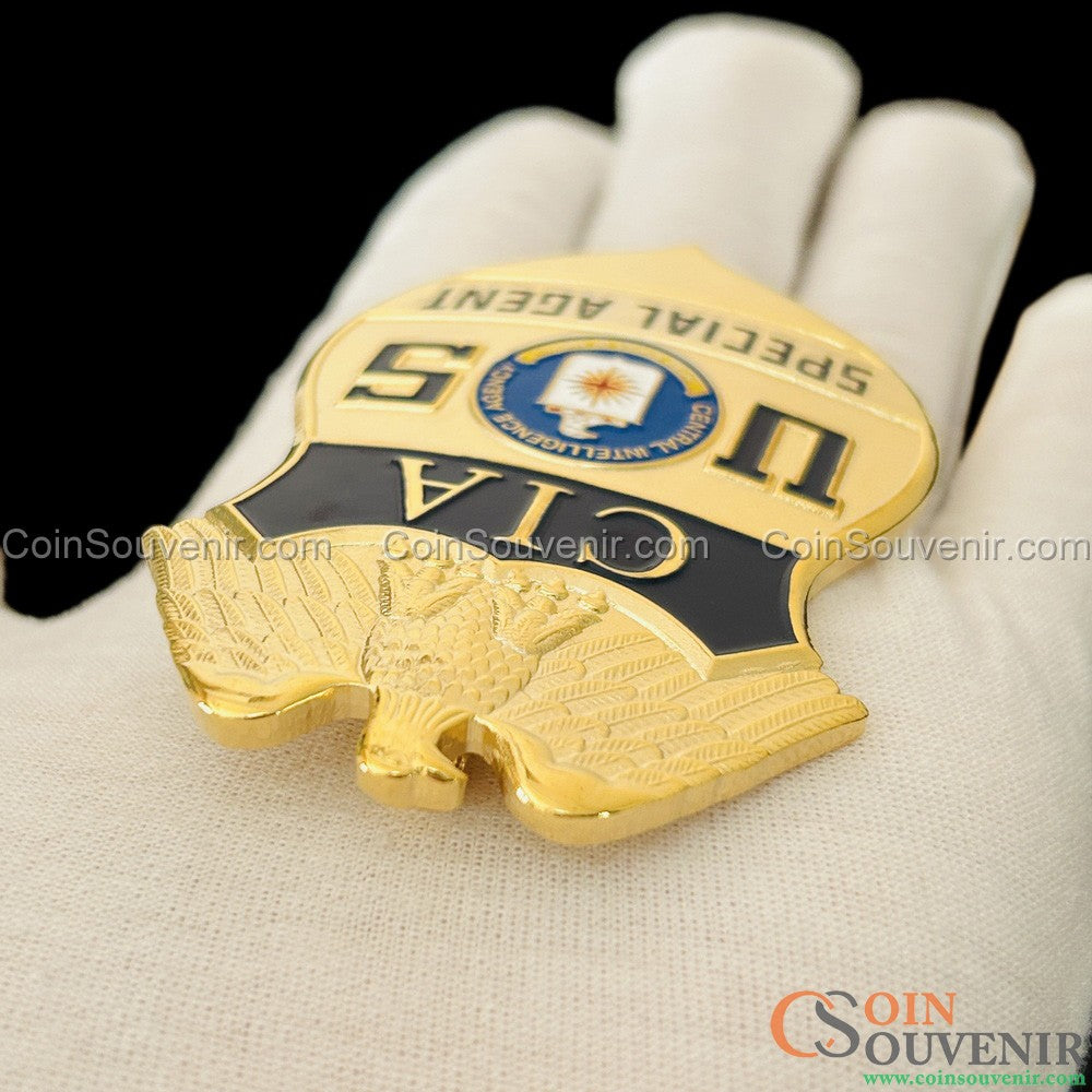 US CIA Special Agent Badge Customizable Number