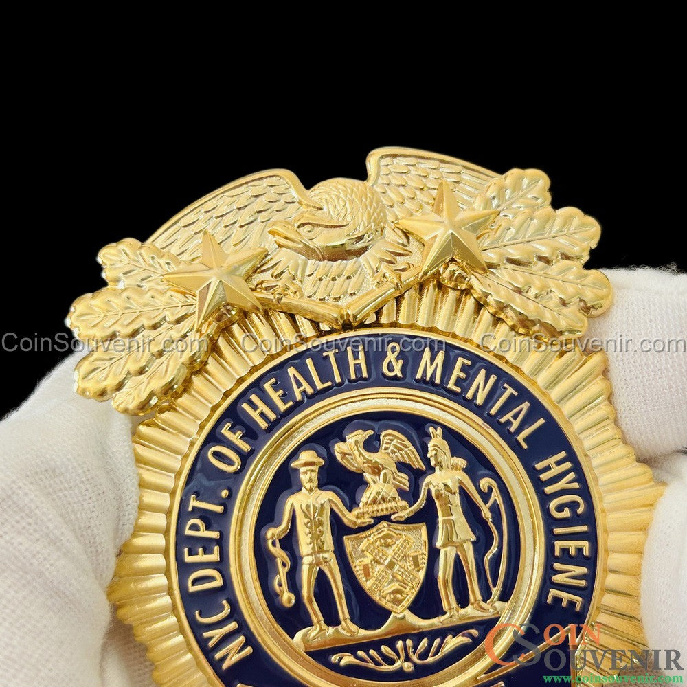 NYC DOHMH Assistant Commissioner 2 Star Badge Dept of Health & Mental Hygiene