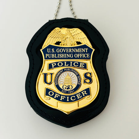 US GPO Officer Government Publishing Office Police Badge