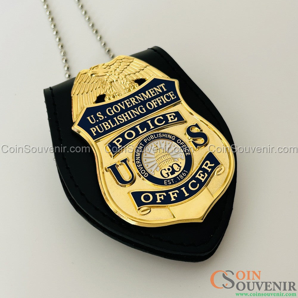 US GPO Officer Government Publishing Office Police Badge