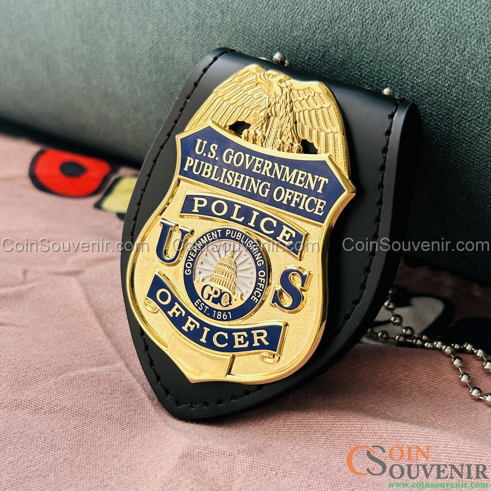 US GPO Officer Government Publishing Office Police Badge