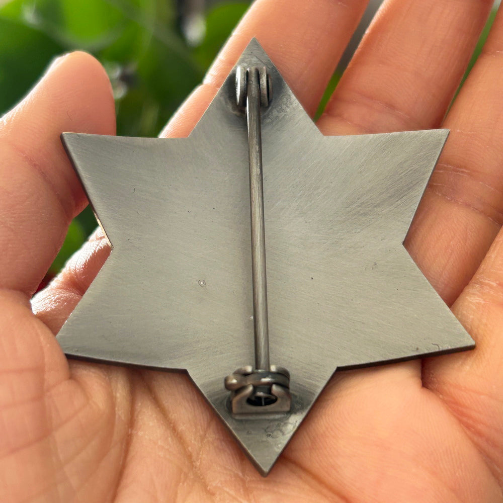 USMS Deputy U.S. Marshal Retro Star Shape Badge