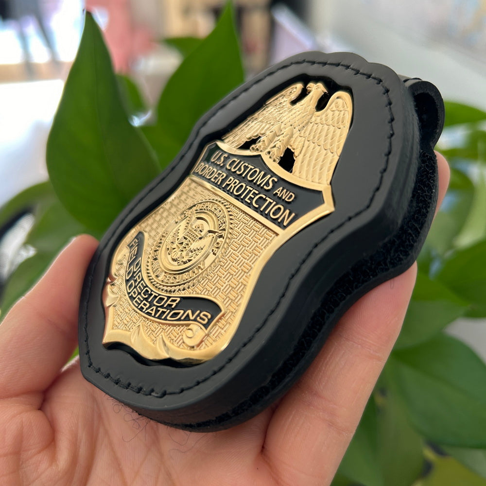 US CBP DFO Director Field Operations Badge Solid Copper Replica Movie Props