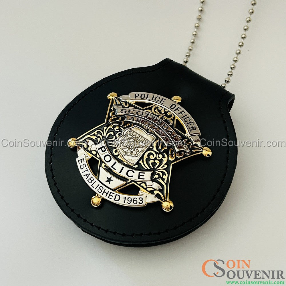 SPD Arizona Scottsdale Police Officer Badge