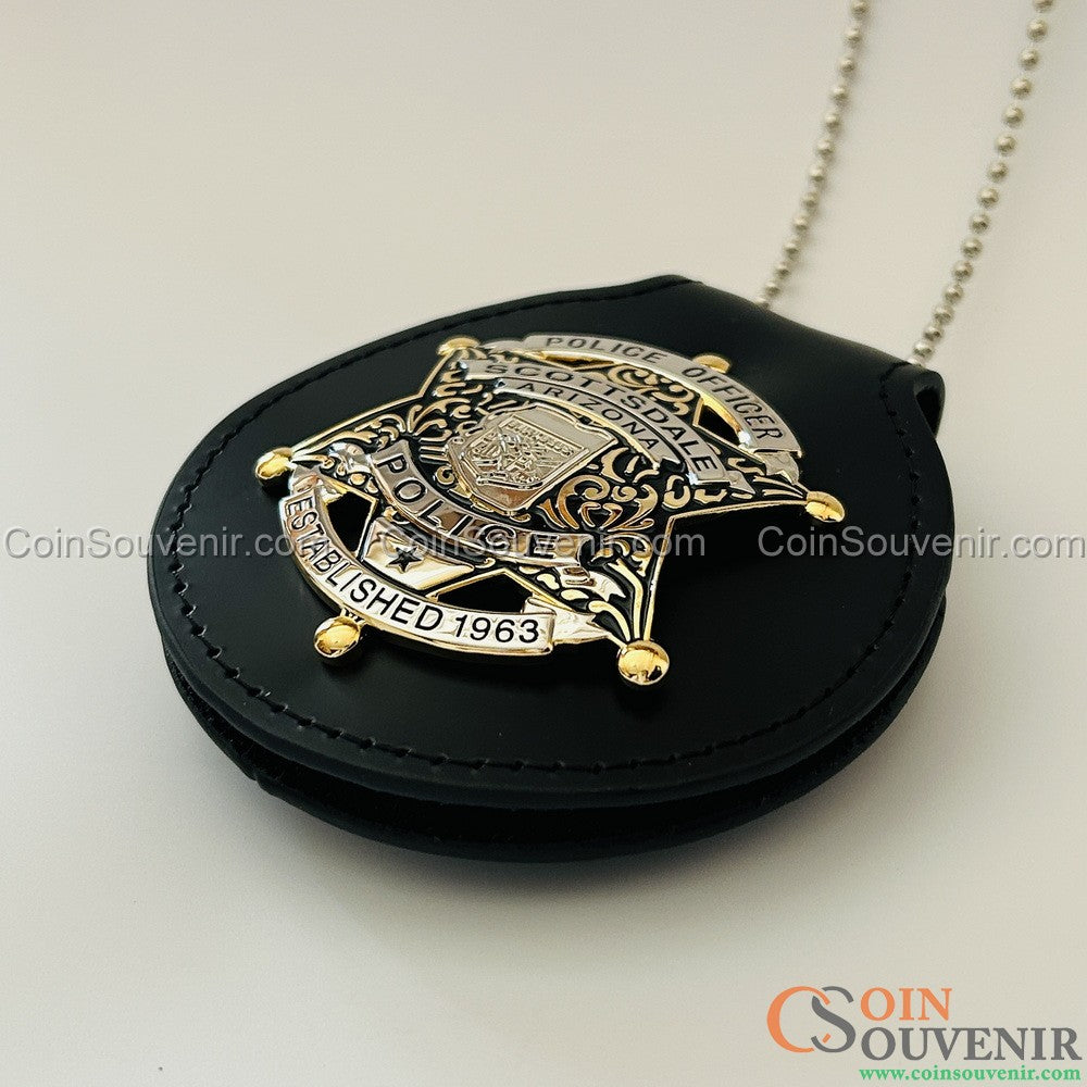 SPD Arizona Scottsdale Police Officer Badge