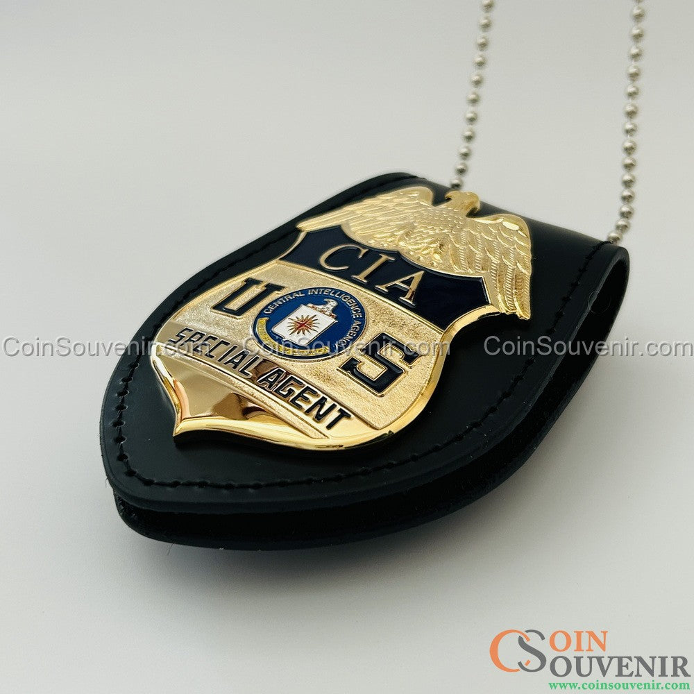 US CIA Special Agent Badge Customizable Number