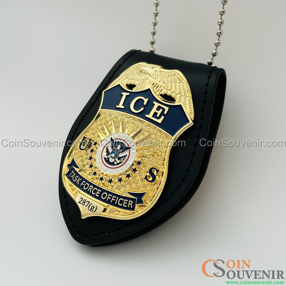 US ICE TFO Task Force Officer Badge 287(g)