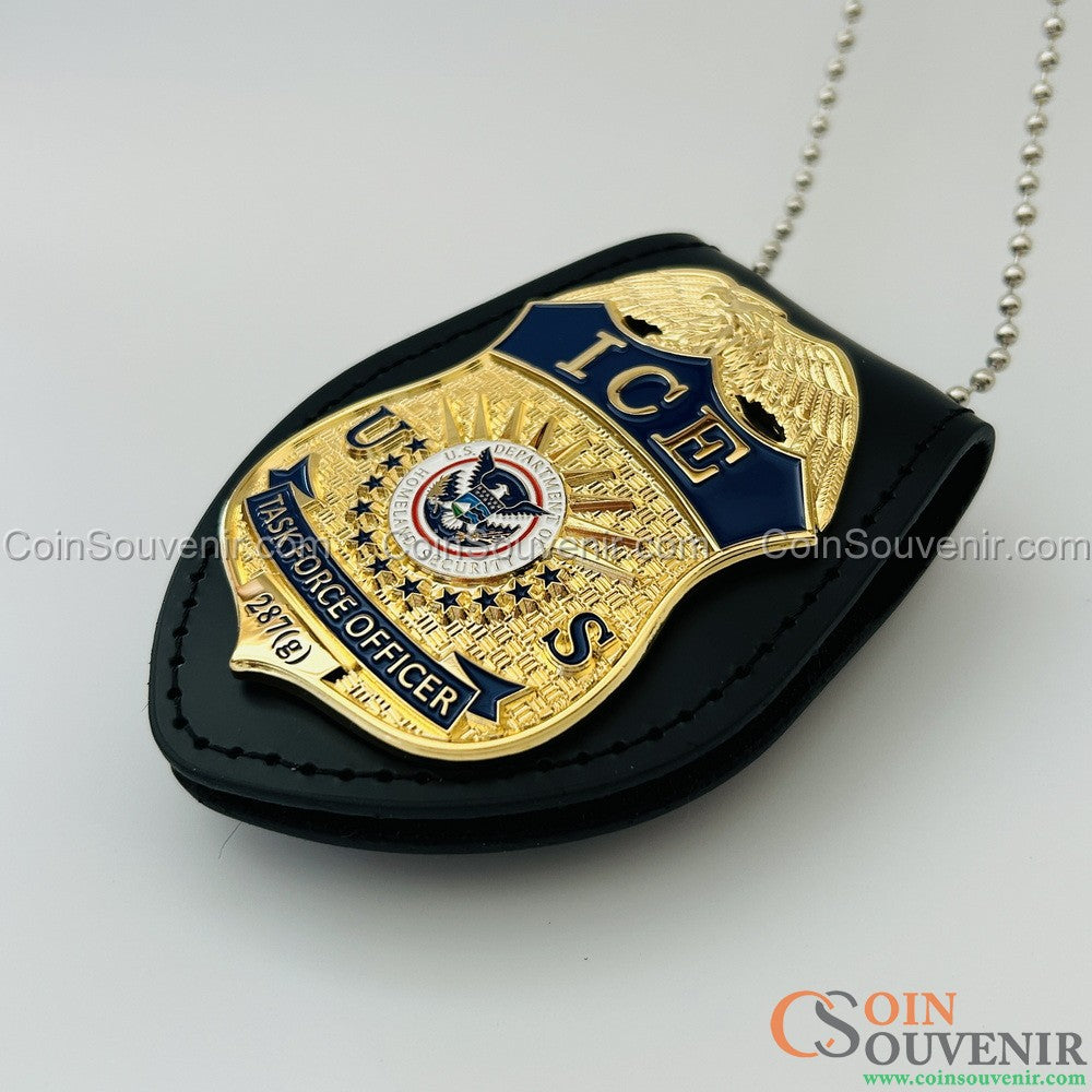 US ICE TFO Task Force Officer Badge 287(g)