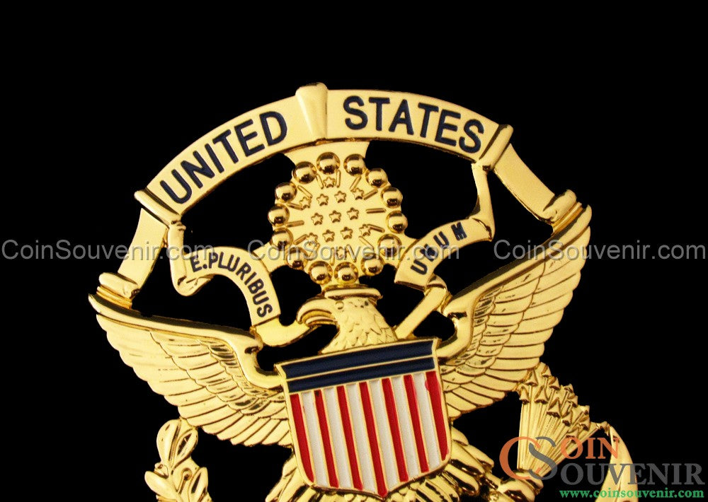 USPP United States Park Police Badge Customizable Rank and Number