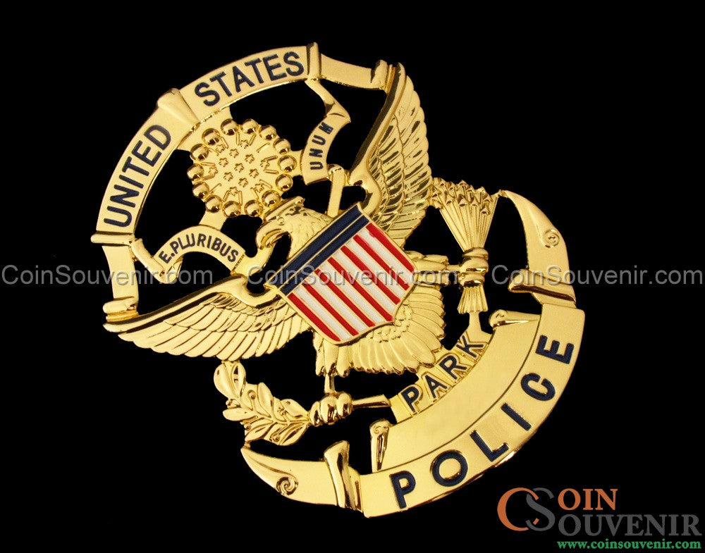 USPP United States Park Police Badge Customizable Rank and Number