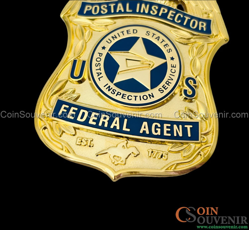 USPIS U.S. Postal Inspection Service Federal Agent Postal Inspector Badge