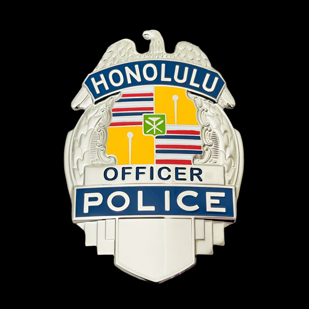 HPD Honolulu Police Officer Badge Collector's Edition Customizable Number