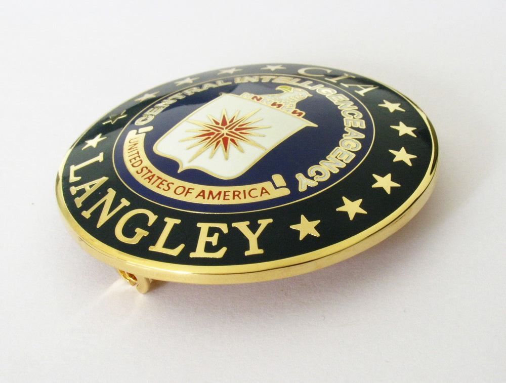 5 CIA U.S. Central Intelligence Agency Badges Set