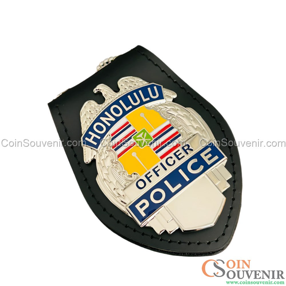 HPD Honolulu Police Officer Badge Collector's Edition Customizable Number