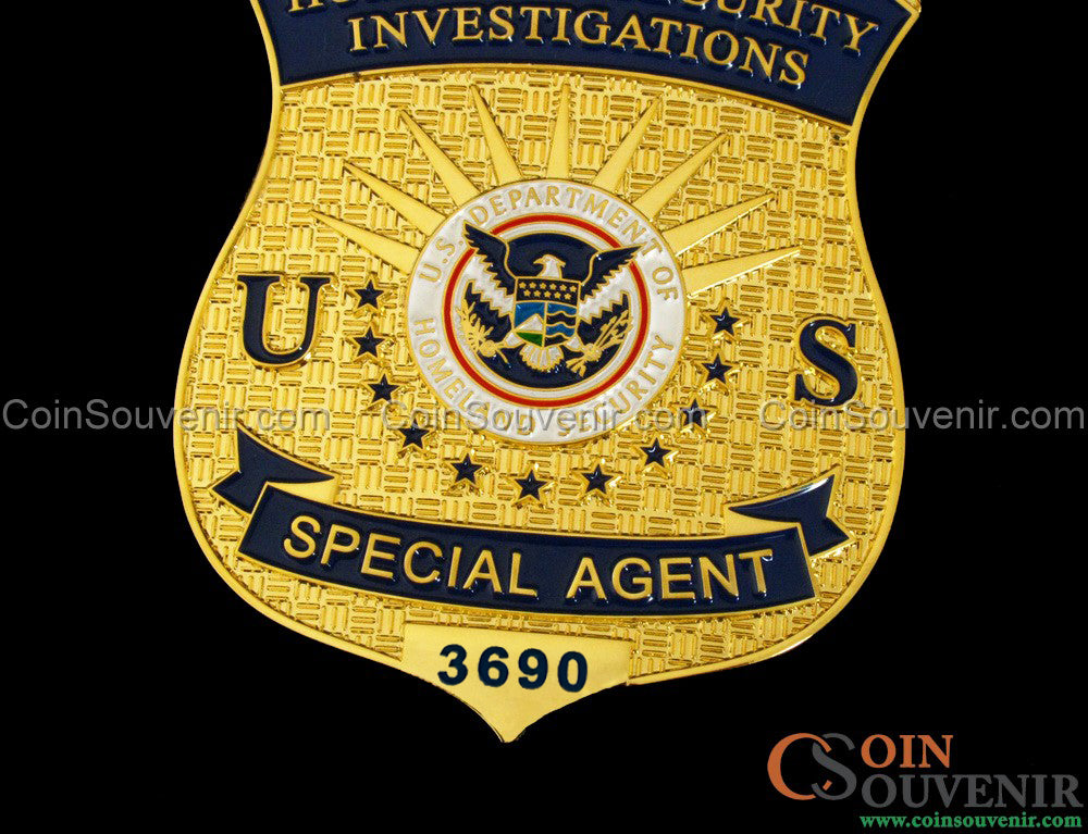 US HSI Special Agent Badge #3690