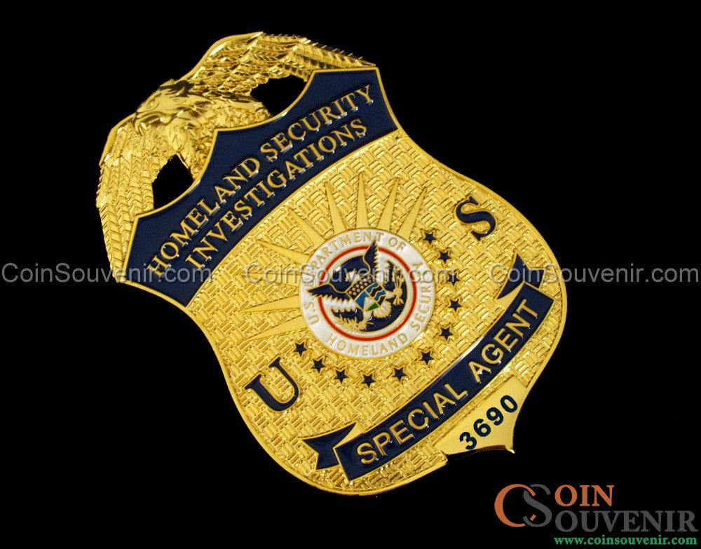 US HSI Special Agent Badge #3690
