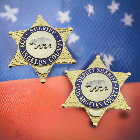 LASD Los Angeles County Shérif/Shérif adjoint Ours Badge Réplique Cosplay Accessoires de film (Multi-Option)