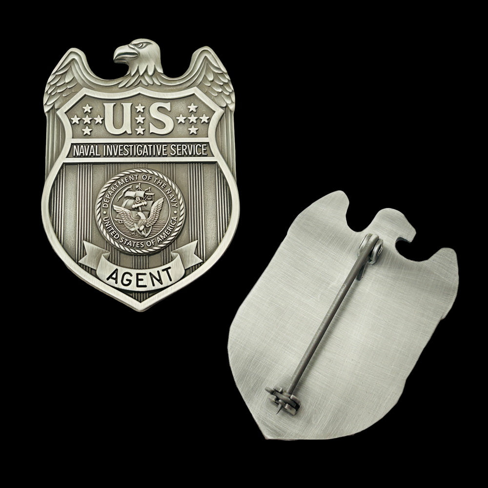 US NIS 1980s Naval Investigative Service Agent Badge Museum Quality