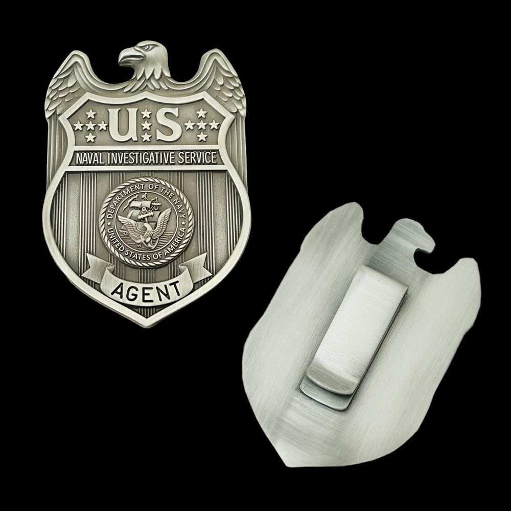 US NIS 1980s Naval Investigative Service Agent Badge Museum Piece