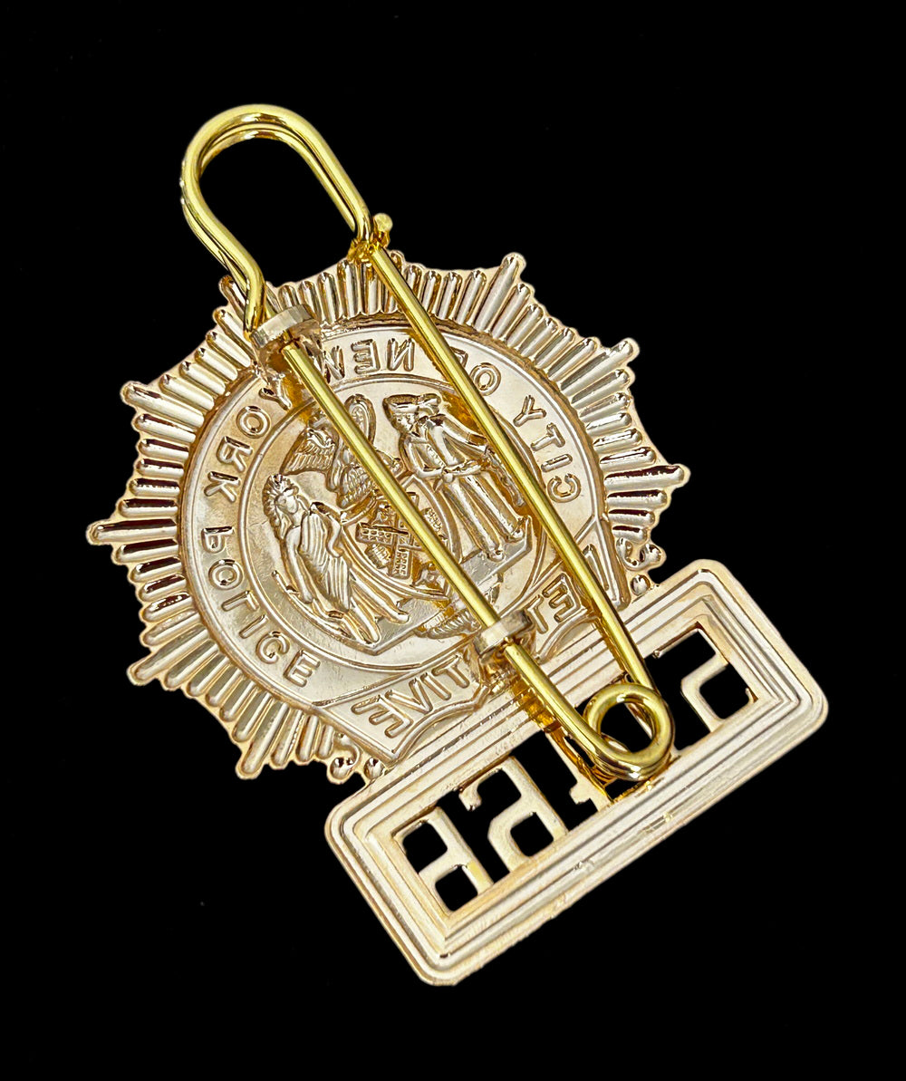 NYPD Detective Danny Reagan #51466 Blue Bloods TV Prop New York Police Shield Badge