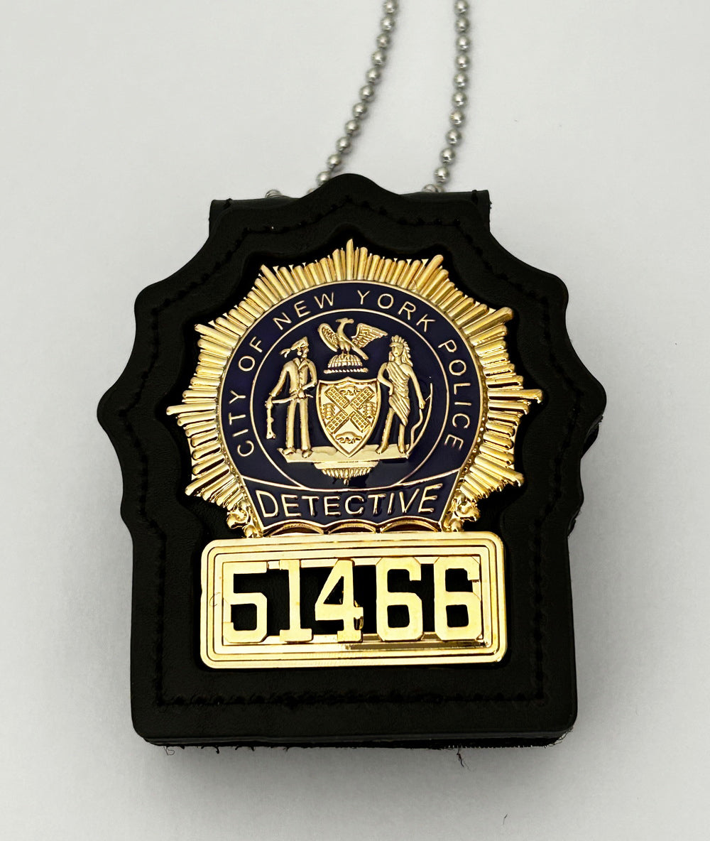 NYPD Detective Danny Reagan #51466 Blue Bloods TV Prop New York Police Shield Badge