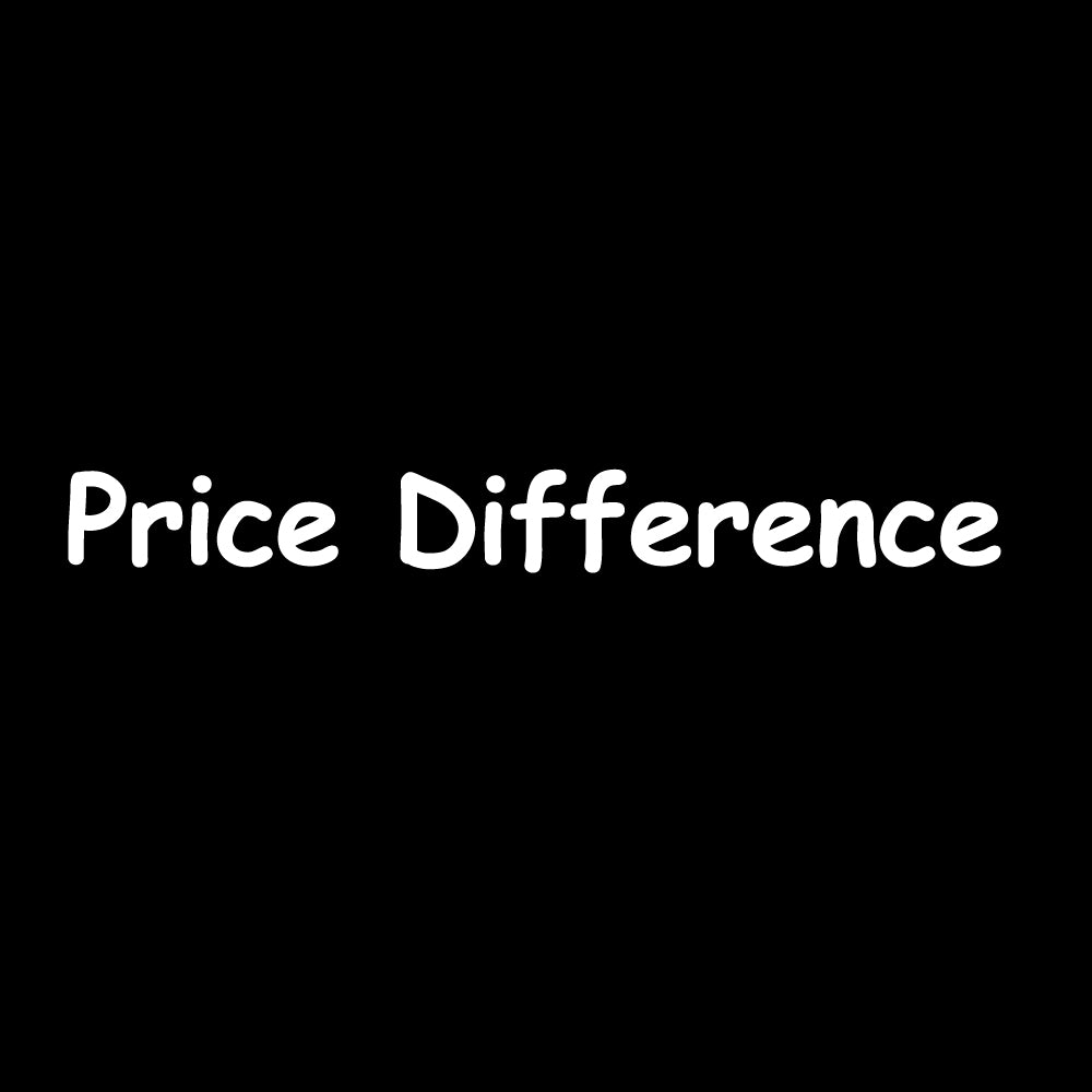 Price difference for Anthony's private custom order