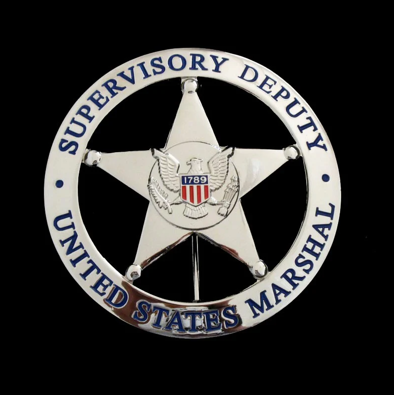7 USMS US Marshal-Abzeichen-Set