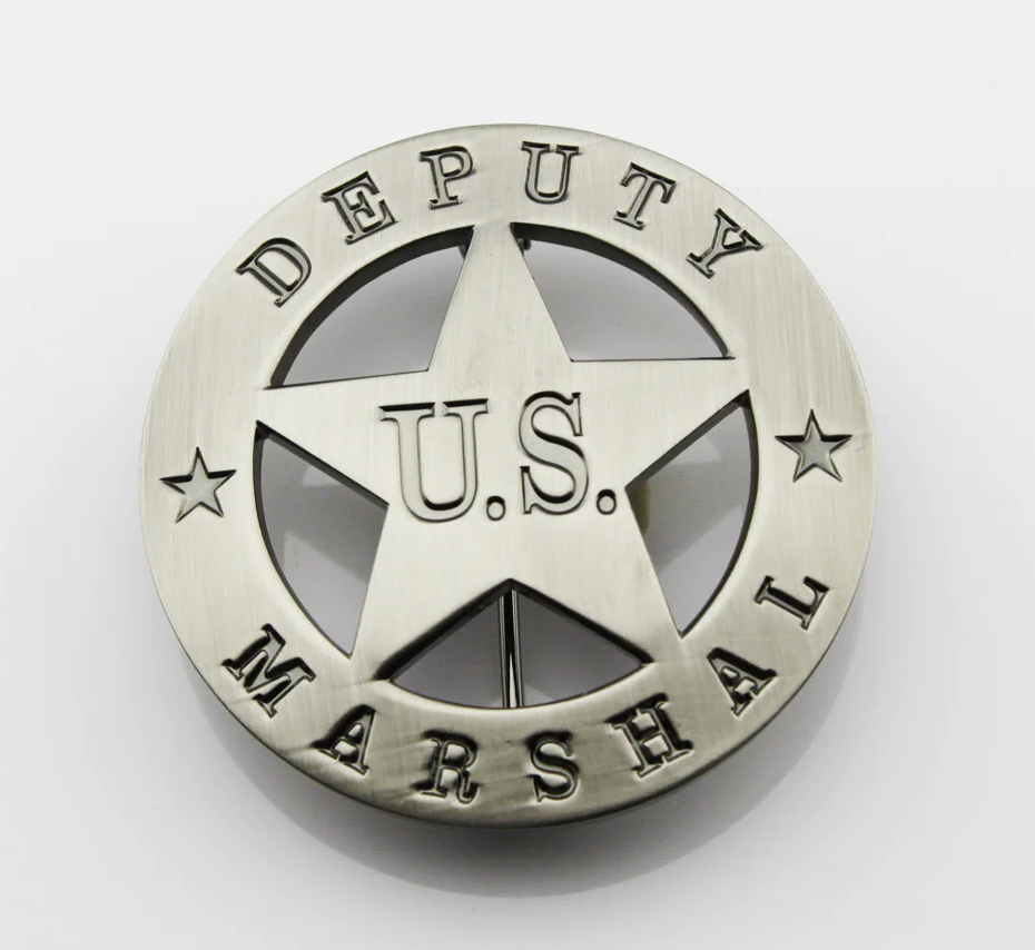 7 USMS US Marshal Badges Set