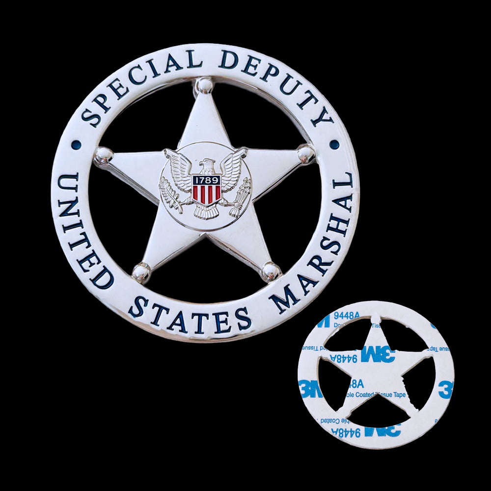 US Marshal Special Deputy USMS Flat Badge For Shadow Box