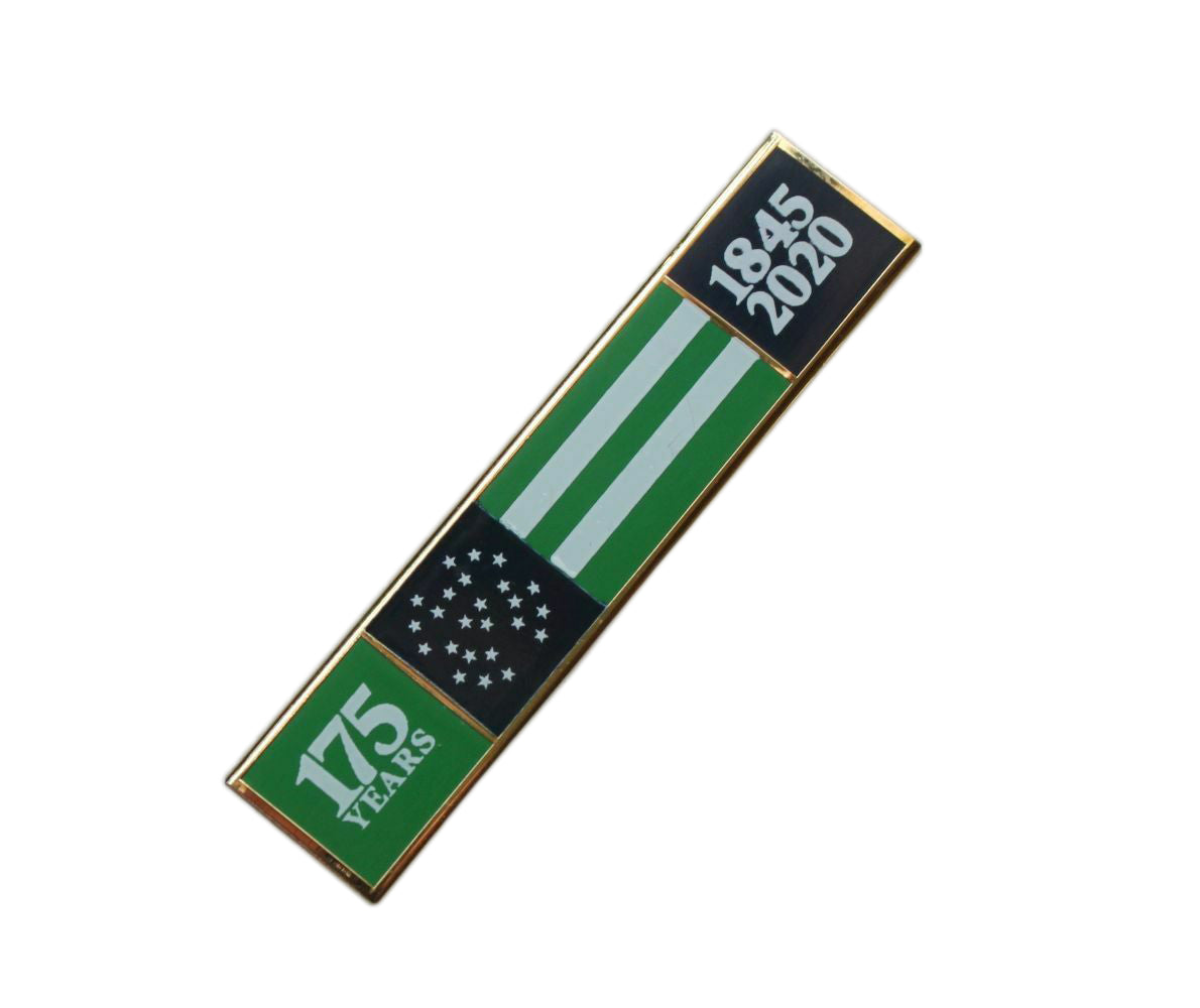 Police Department 175th Anniversary (1845-2020) Citation Bar Uniform Lapel Pin
