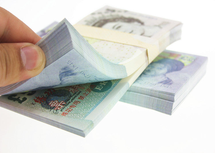 GBP Pound Banknotes Paper Play Money Movie Props