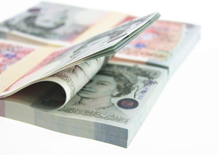 GBP Pound Banknotes Paper Play Money Movie Props