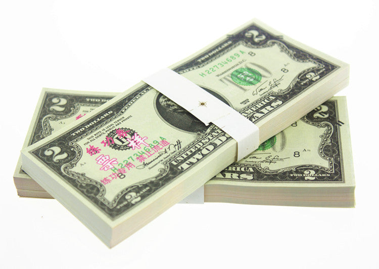 US Dollar Banknotes Paper Play Money Movie Props