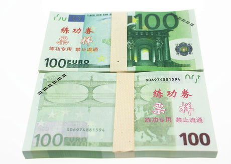 Euro Banknotes Paper Play Money Movie Props