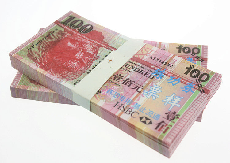 HKD – billets de banque en dollars de Hong Kong, accessoires de film, argent fictif