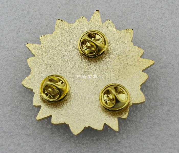 US Army Chief of Staff Office Soldier & Staff Service Badge Solid Copper Replica Movie Props