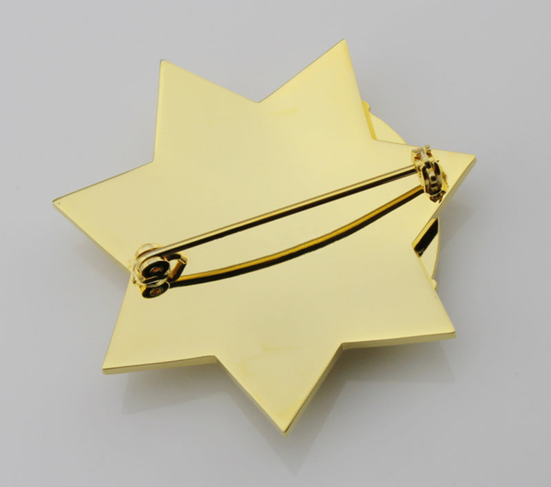 US CHP Officer/Traffic Officer Badge California Highway Patrol Officer Brooch Replica Movie Props