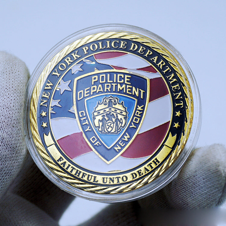 NYPD New York Police Badge Challenge Coin