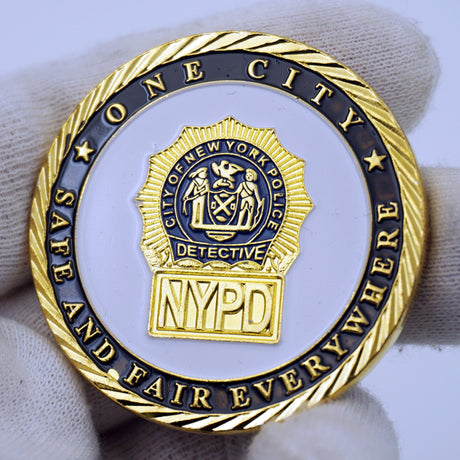 NYPD New York Police Badge Challenge Coin